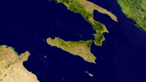mappa sicilia calabria e sud italia