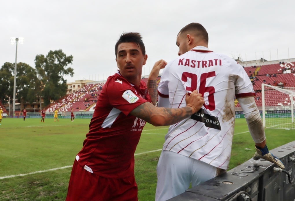 reggina-cittadella bellomo e kastrati