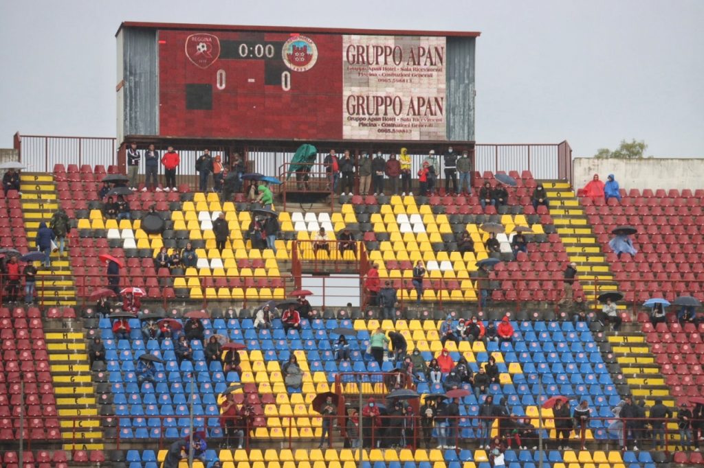 reggina-cittadella curva nord granillo