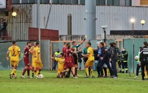 reggina-cittadella rissa