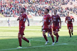 reggina-cremonese gol montalto esultanza