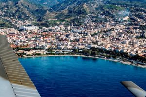 reggio calabria zoom lungomare dall'alto
