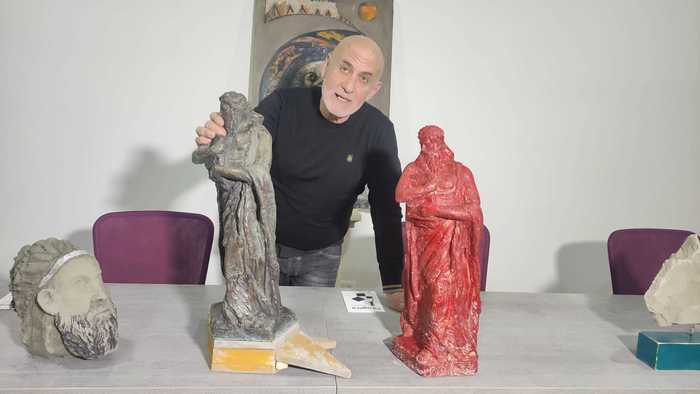 Gaspare da Brescia Statua di Pitagora