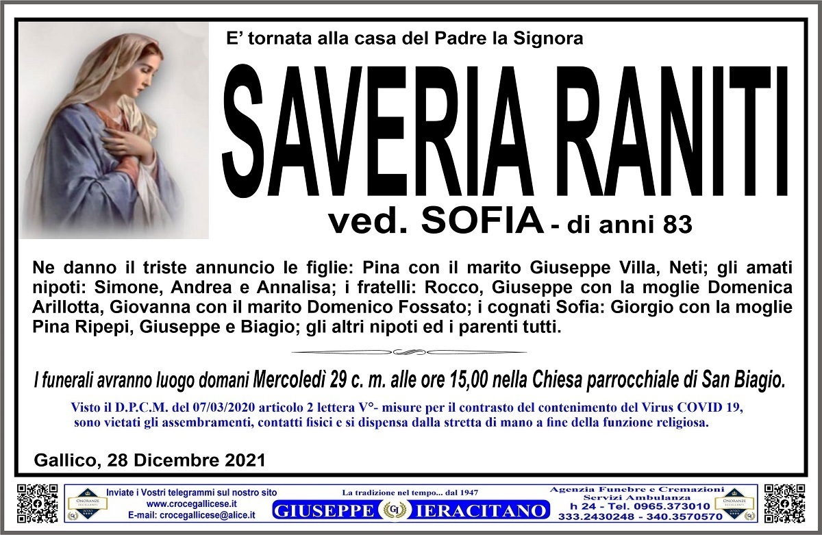 RANITI SAVERIA