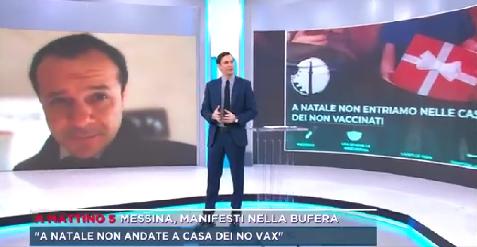 de luca manifesto no vax