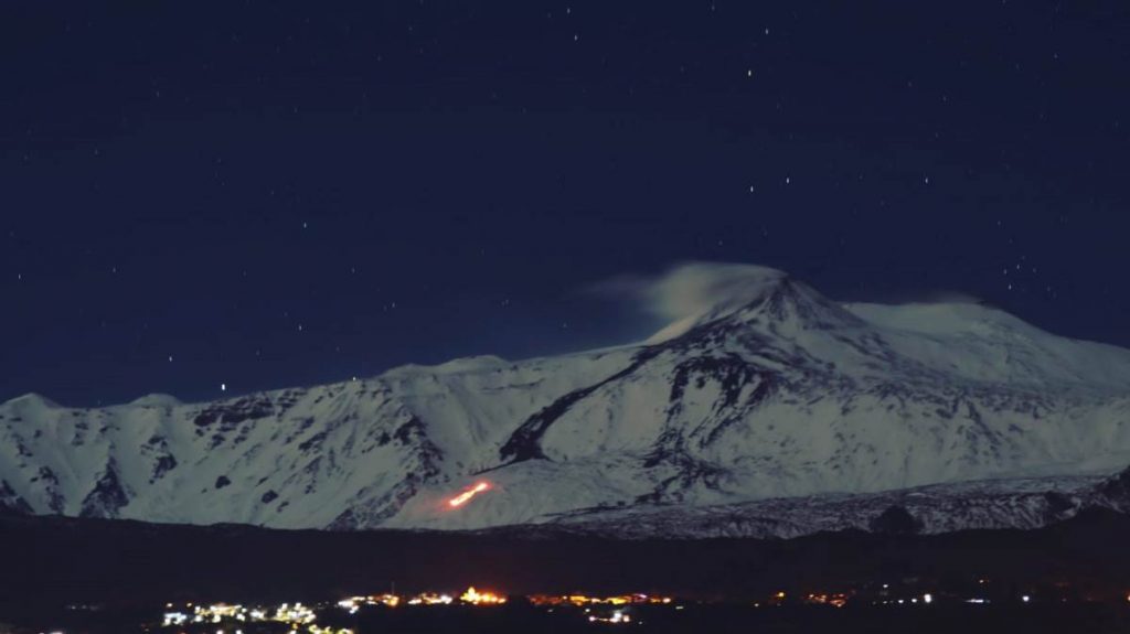 etna eruzione 13 dicembre