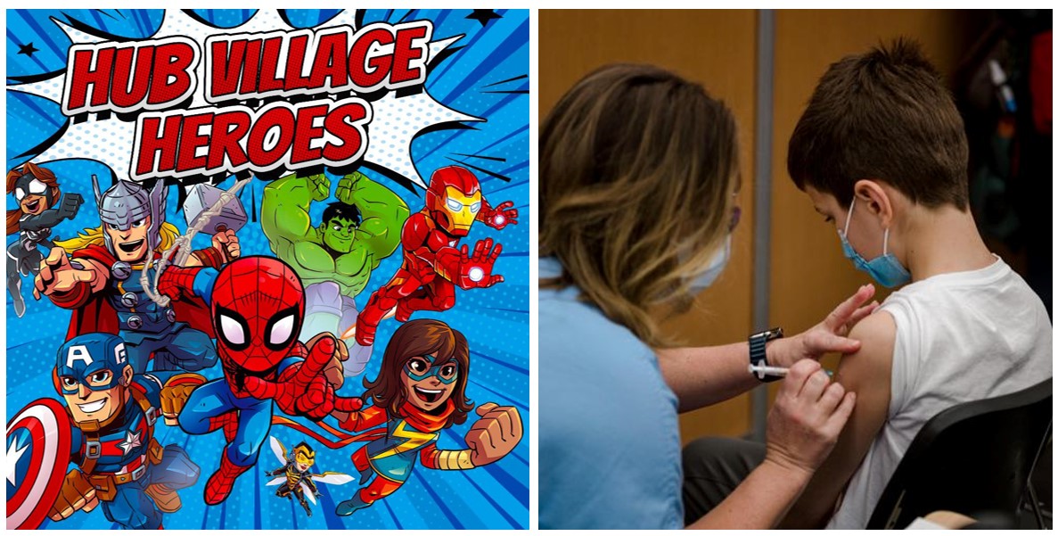 hub village heroes vaccini bambini a messina