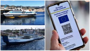 traghetti aliscafo green pass