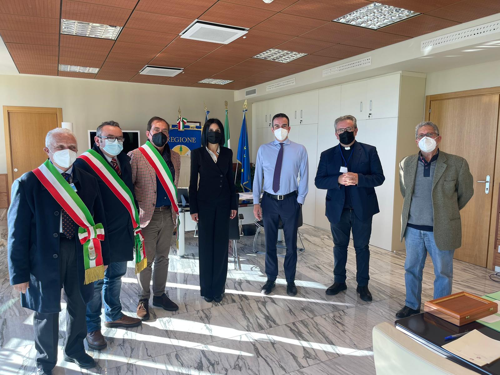 I Sindaci di Africo, Platì e San Luca incontrano alla Cittadella il Presidente della Regione