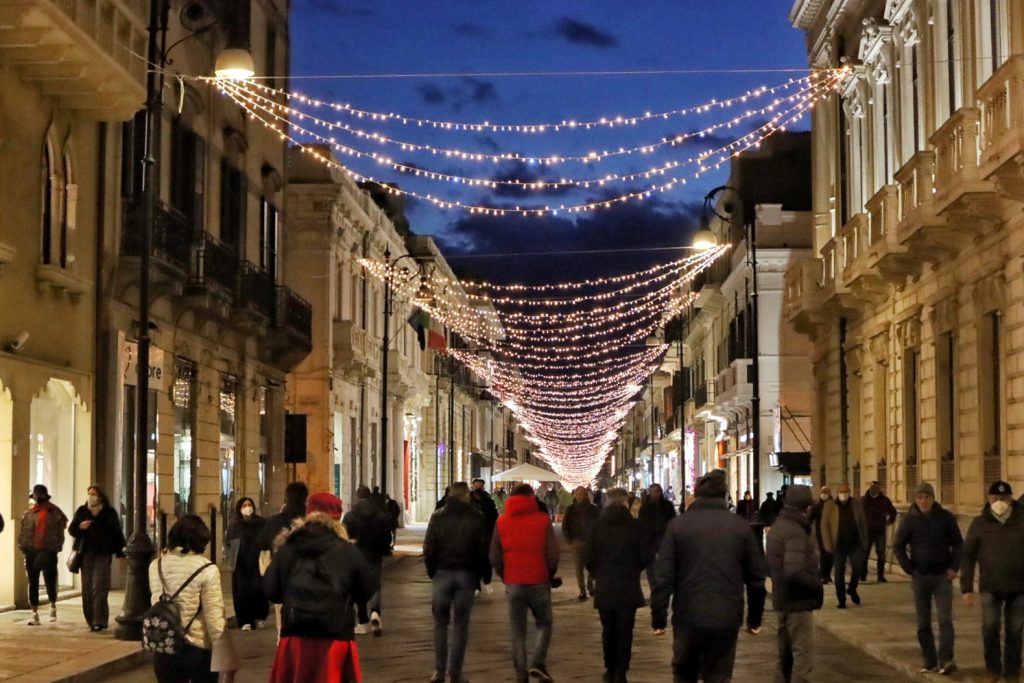 Luminarie Natale a Reggio Calabria