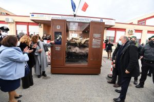 Teca resti auto Giovanni Falcone a Villa San Giovanni