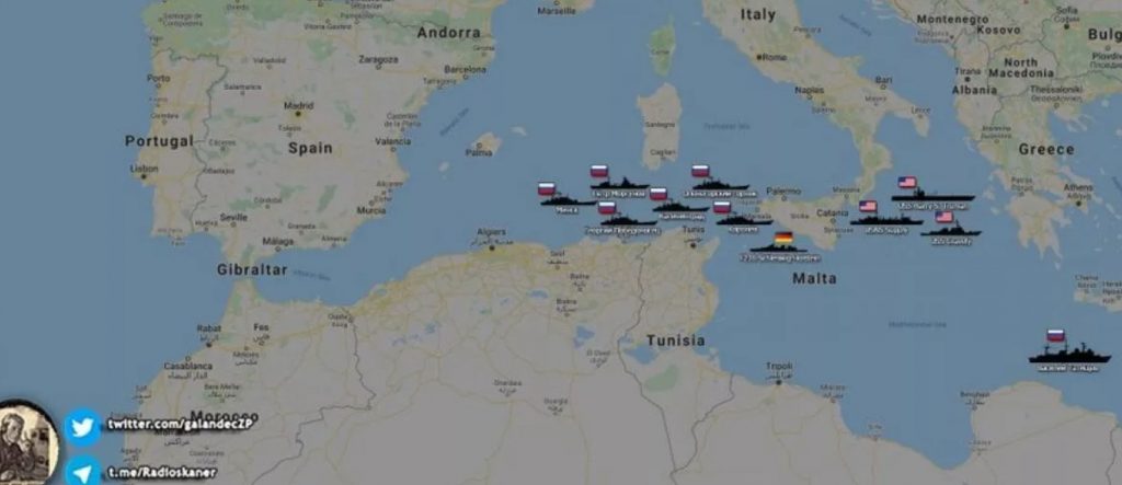 flotta russa mar mediterraneo sicilia calabria