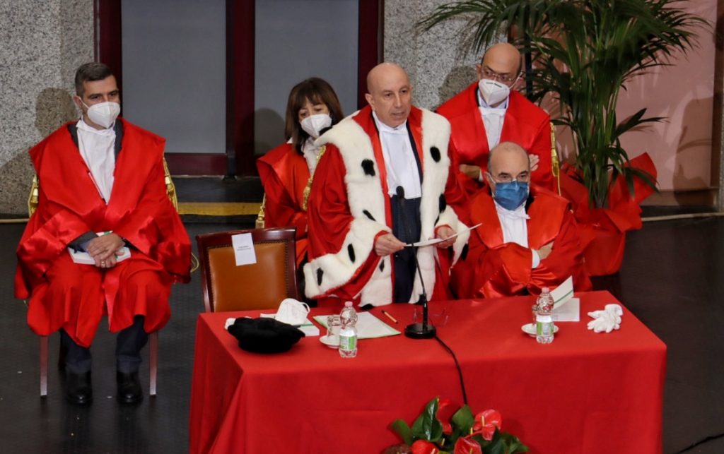 inaugurazione anno giudiziario cartabia gerardis reggio cal