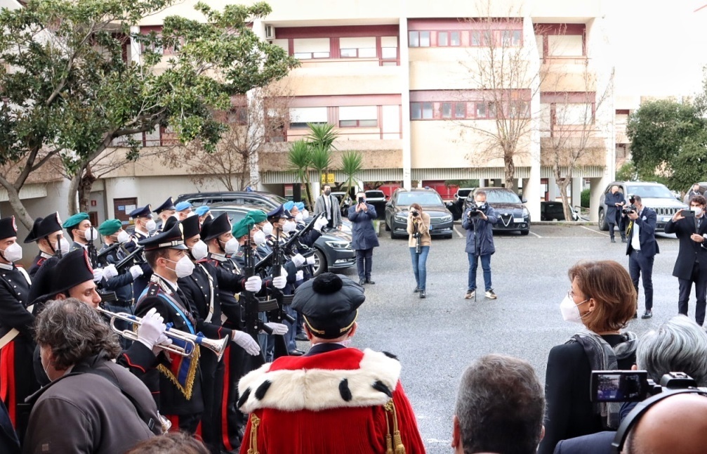 inaugurazione anno giudiziario cartabia gerardis reggio cal