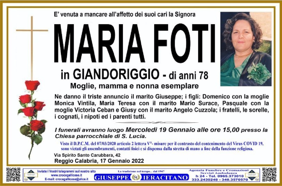 maria foti