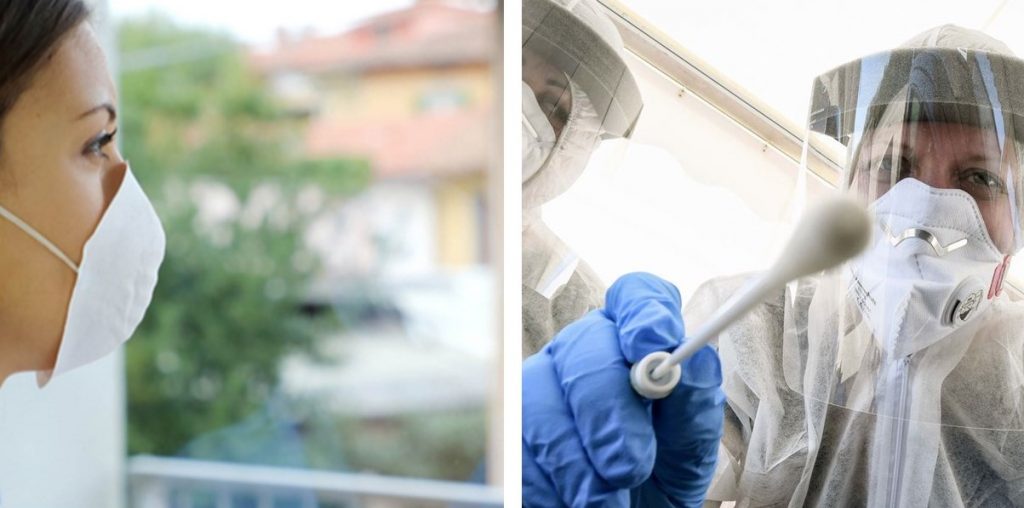 quarantena domiciliare e tampone