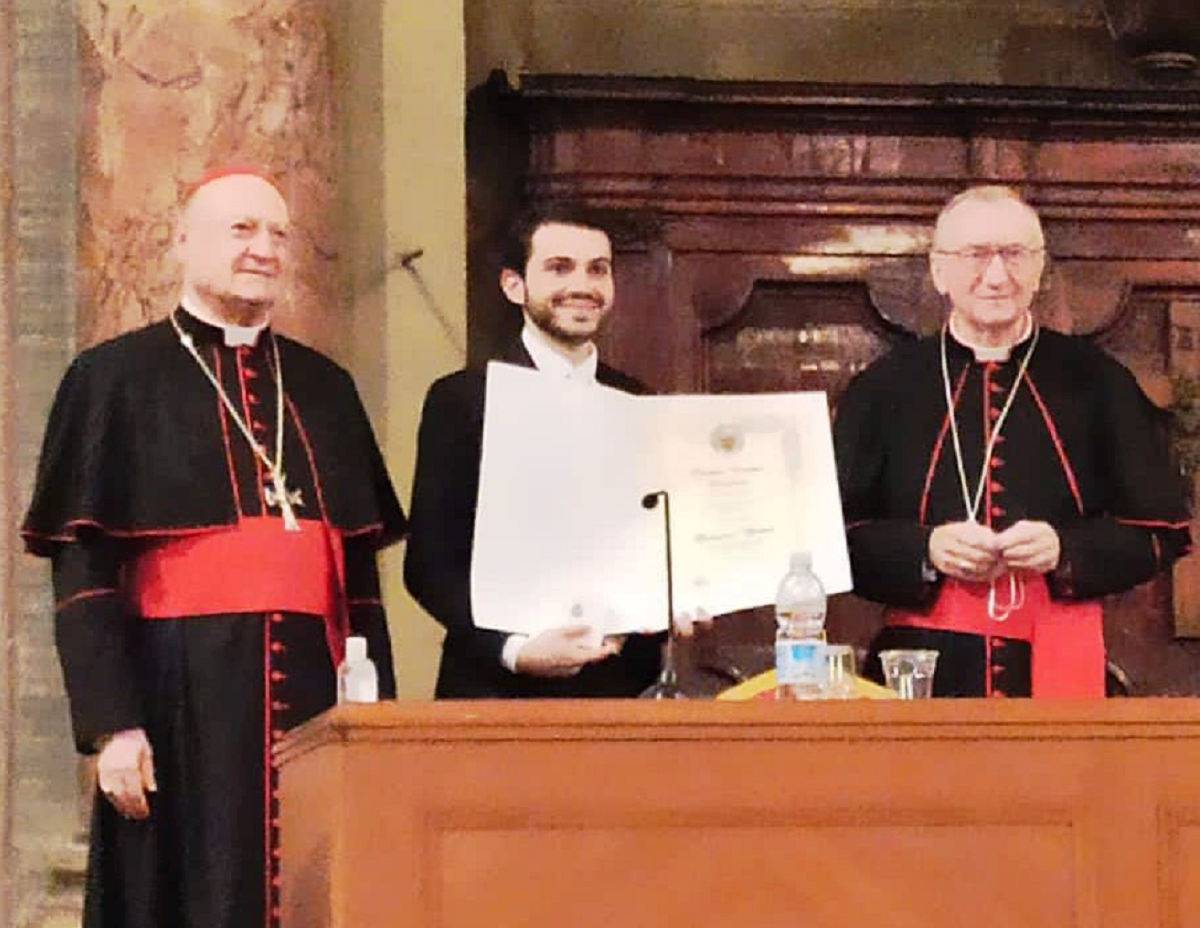 Benoci tra il card. Ravesi e il card. Parolin