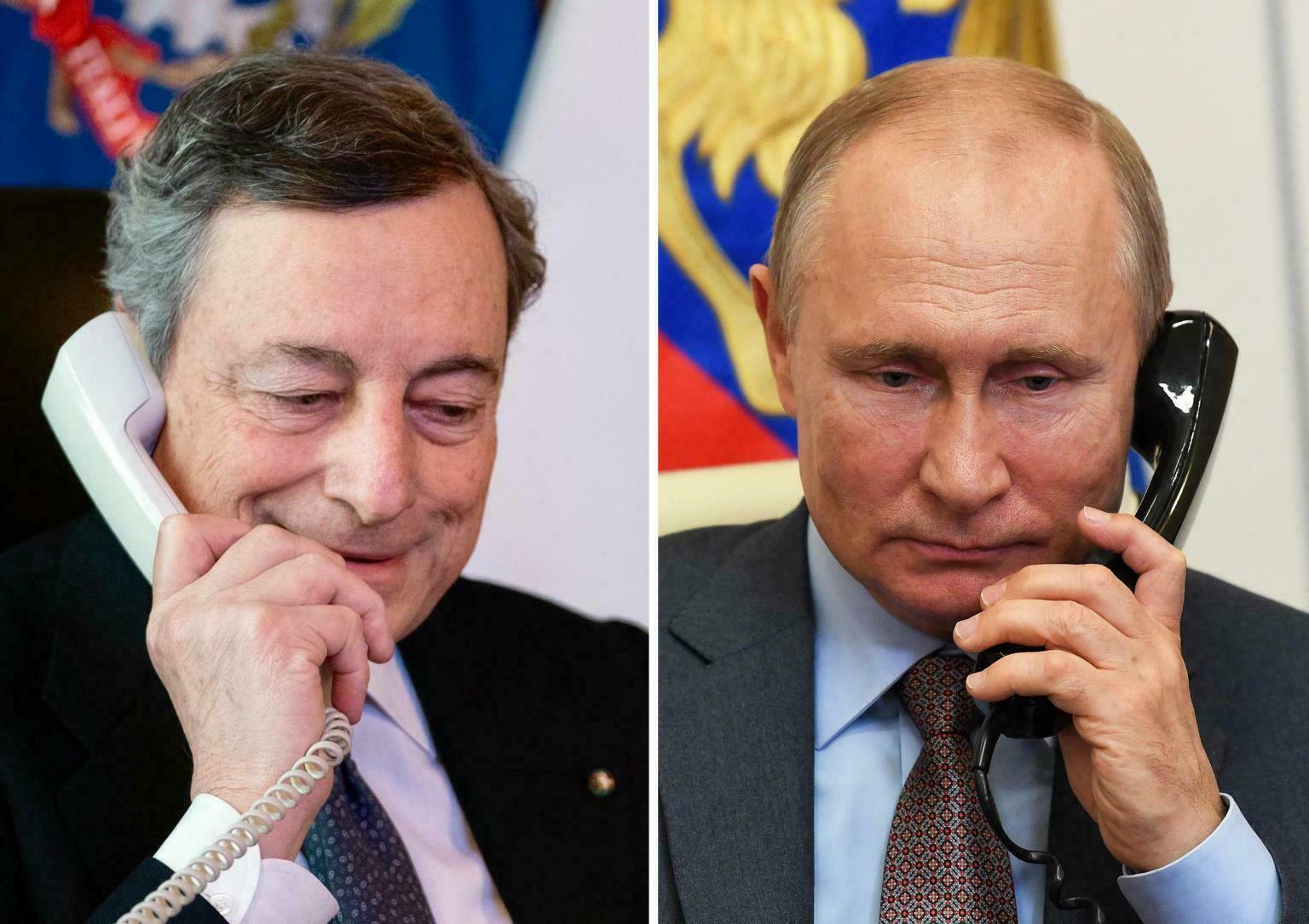 Draghi Putin