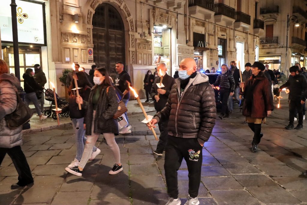 Fiaccolata Foibe reggio calabria
