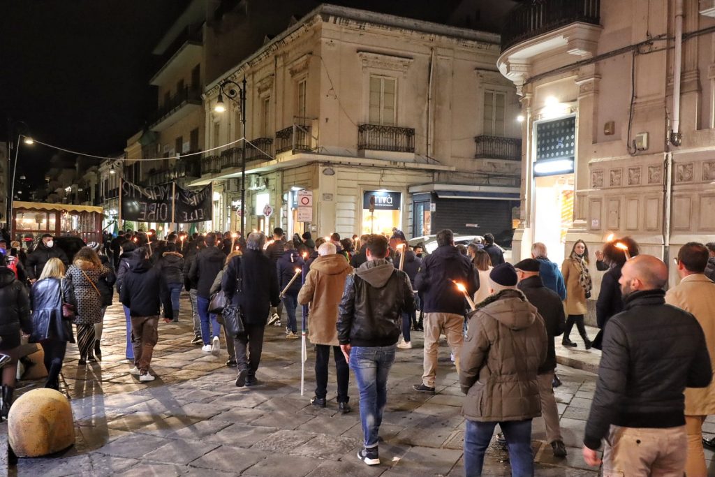 Fiaccolata Foibe reggio calabria