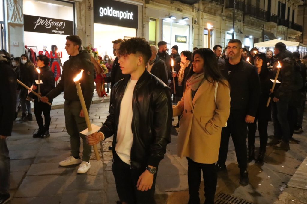 Fiaccolata Foibe reggio calabria