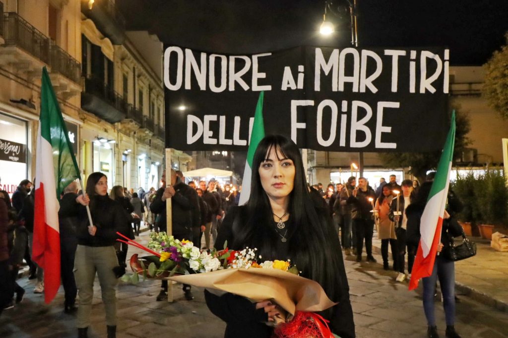 Fiaccolata Foibe reggio calabria