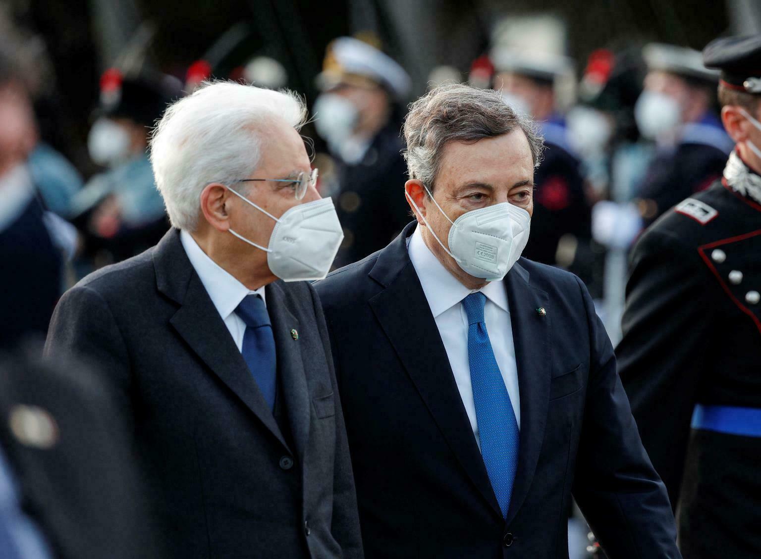 Mattarella e Draghi