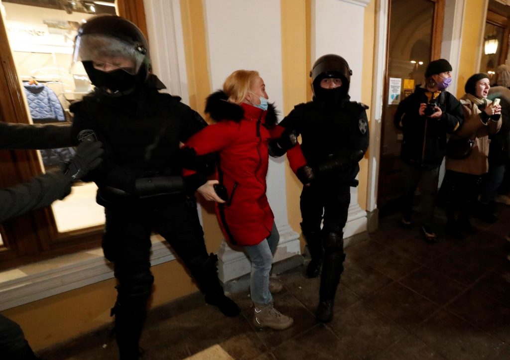 Proteste Russia contro Putin