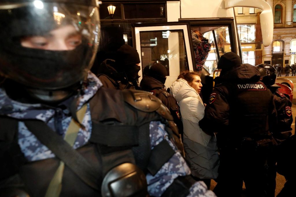 Proteste Russia contro Putin