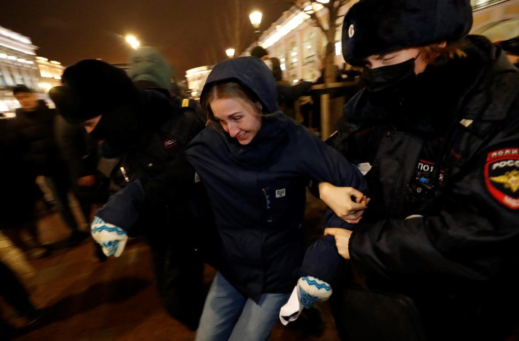 Proteste Russia contro Putin