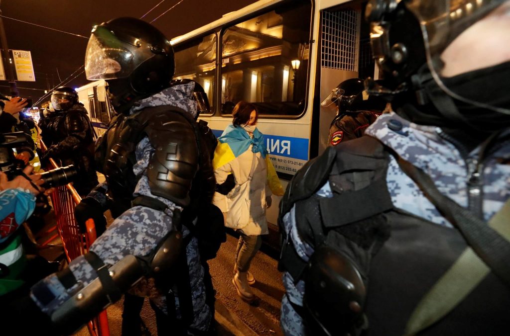 Proteste Russia contro Putin