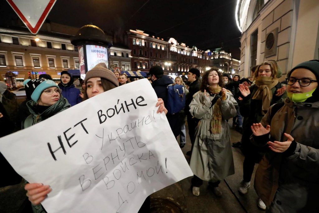 Proteste Russia contro Putin