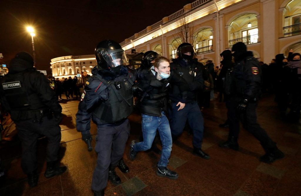Proteste Russia contro Putin