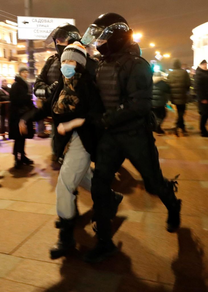 Proteste Russia contro Putin