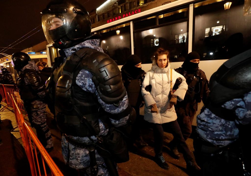 Proteste Russia contro Putin