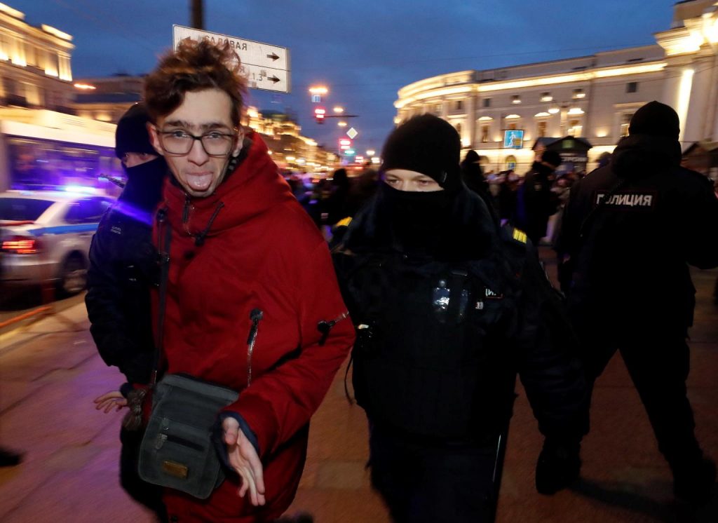 Proteste Russia contro Putin