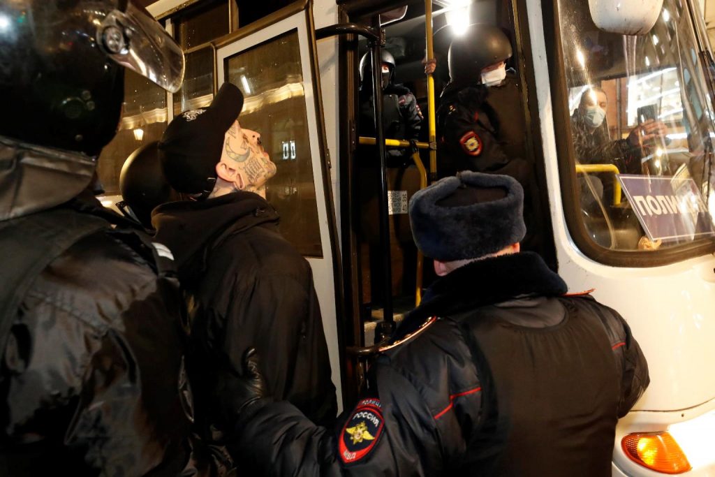 Proteste Russia contro Putin