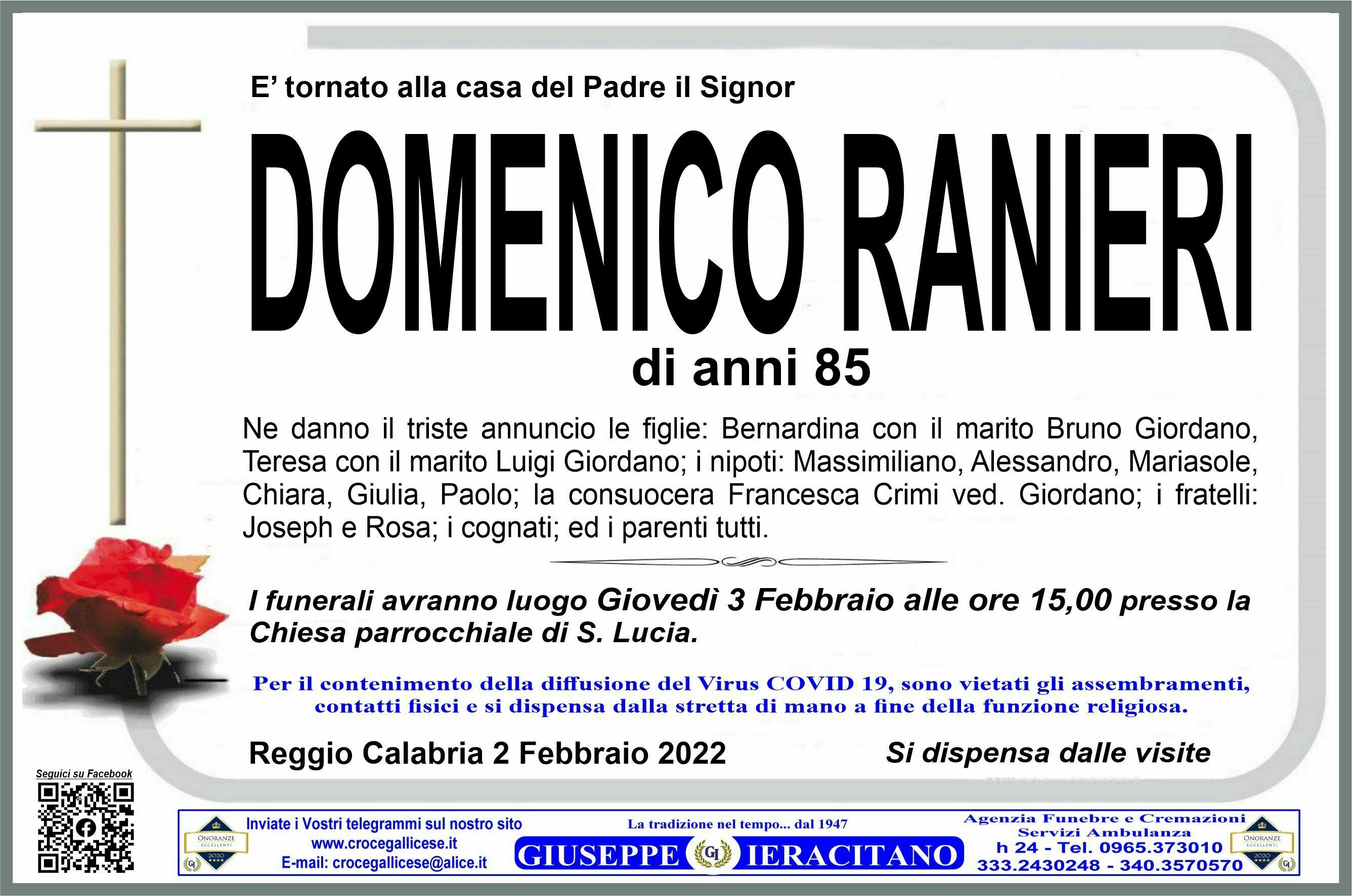 RANIERI DOMENICO
