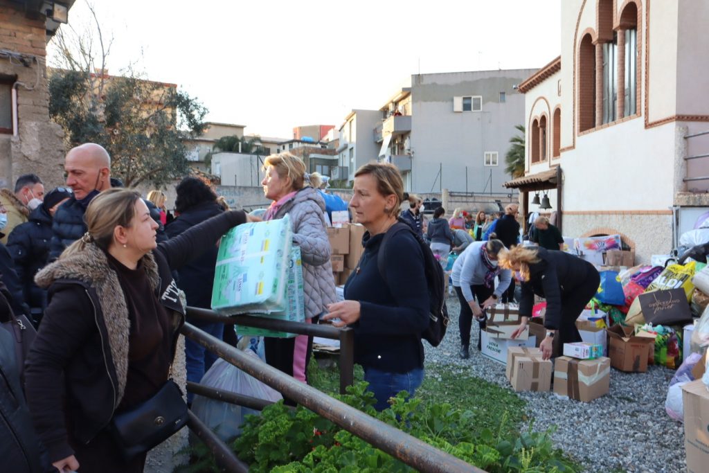 Raccolta beni Reggio Calabria in Ucraina