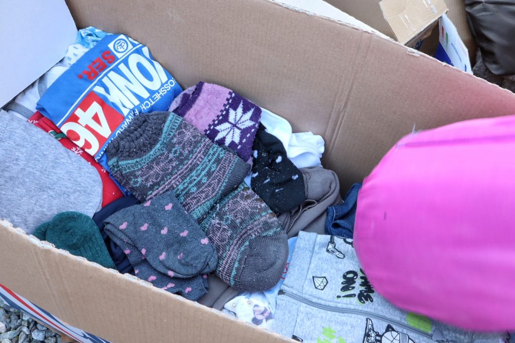 Raccolta beni Reggio Calabria in Ucraina