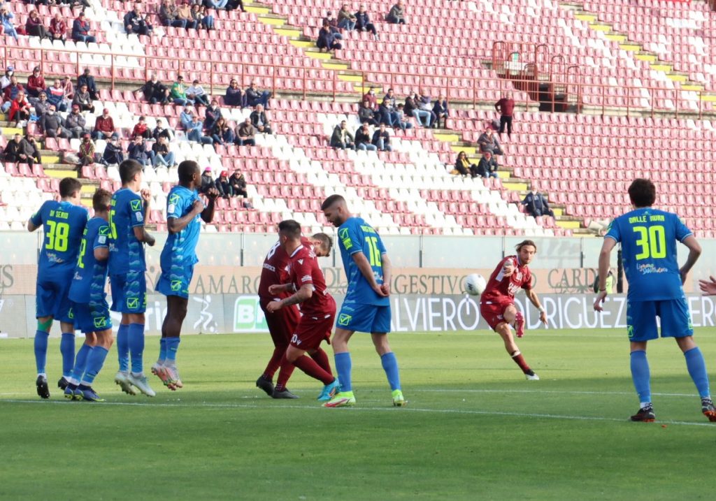 Reggina-Pordenone gol Di Chiara