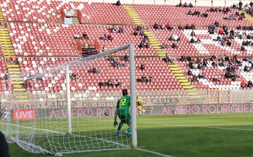 Reggina-Pordenone gol Di Chiara