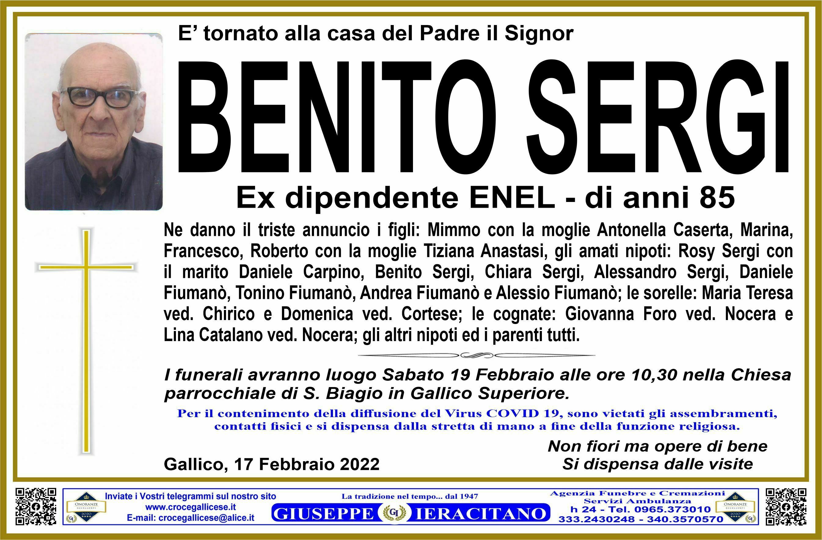 SERGI BENITO