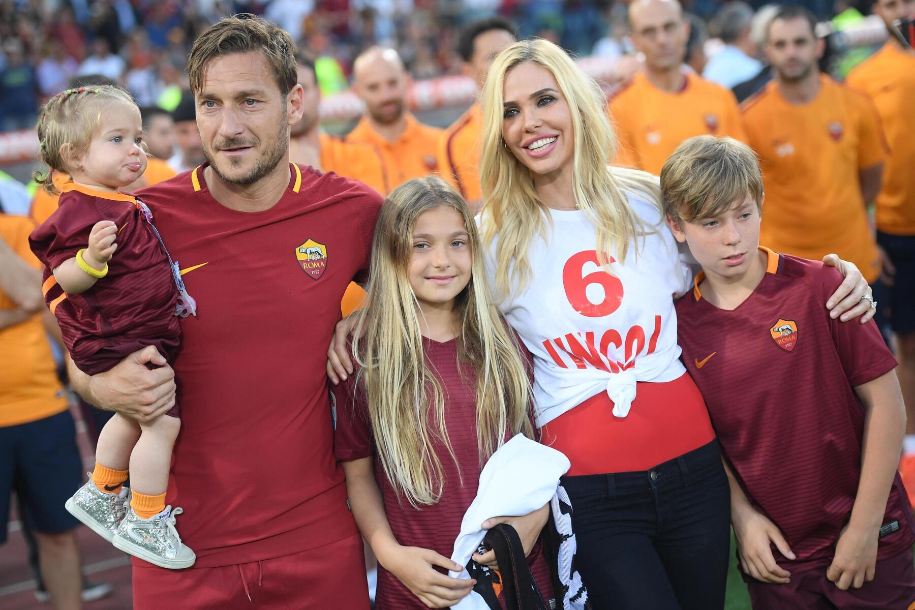 Totti e Ilary Blasi