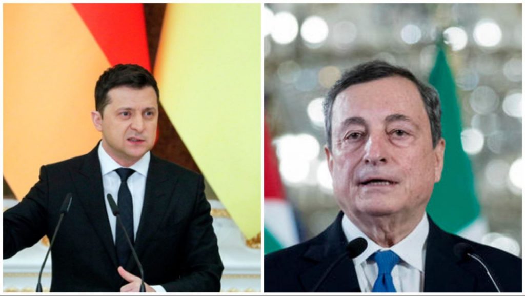 Zelensky Draghi