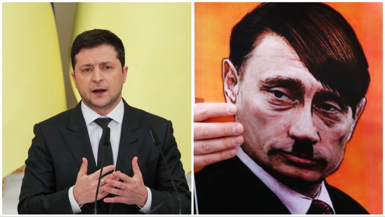 Zelensky Russia come Germania Nazista