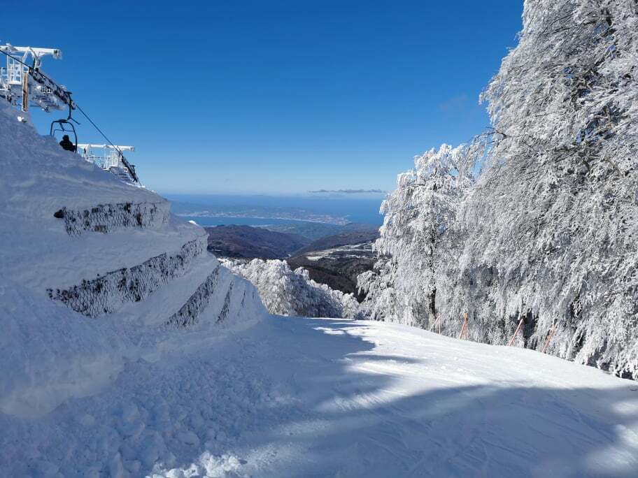 gambarie pista martino vista stretto di messina