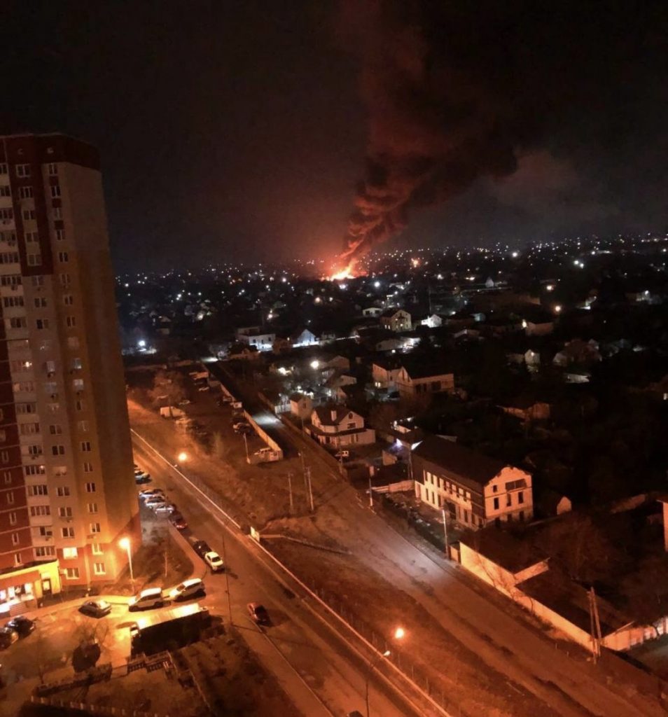guerra ucraina kiev attacco