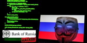 Anonymous hackera la banca centrale russa