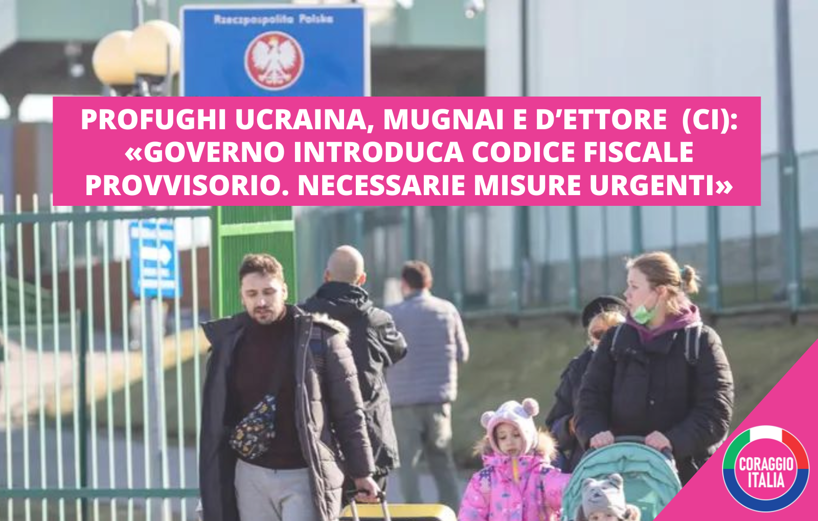 Coraggio italia – ucraina